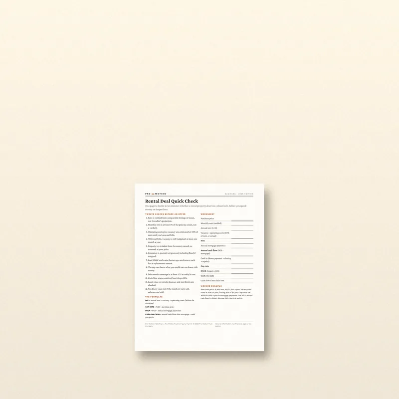 The whole thing: one sheet